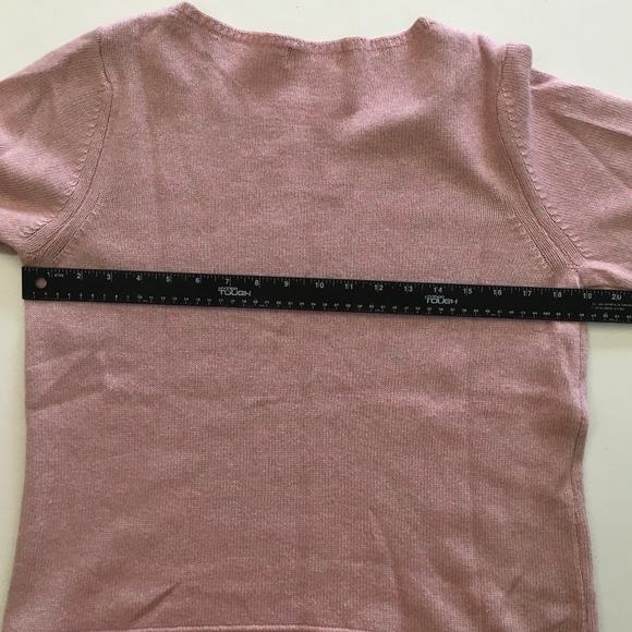 Benedetta B Pink Wool-Cashmere Sweater Size L - Minimalist, Cozy, Elegant - Picture 6 of 6